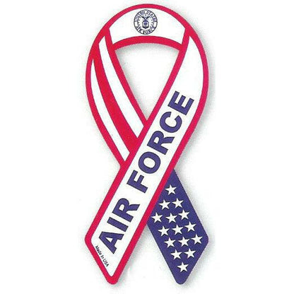 Air Force Military Ribbon Car Magnet - Support Store