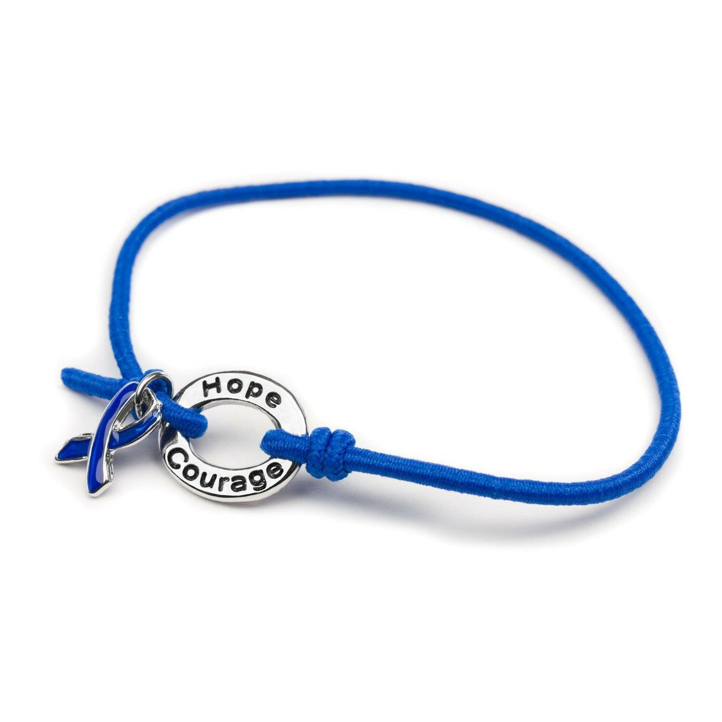 Blue Awareness Stretch Charm Bracelet - Support Store