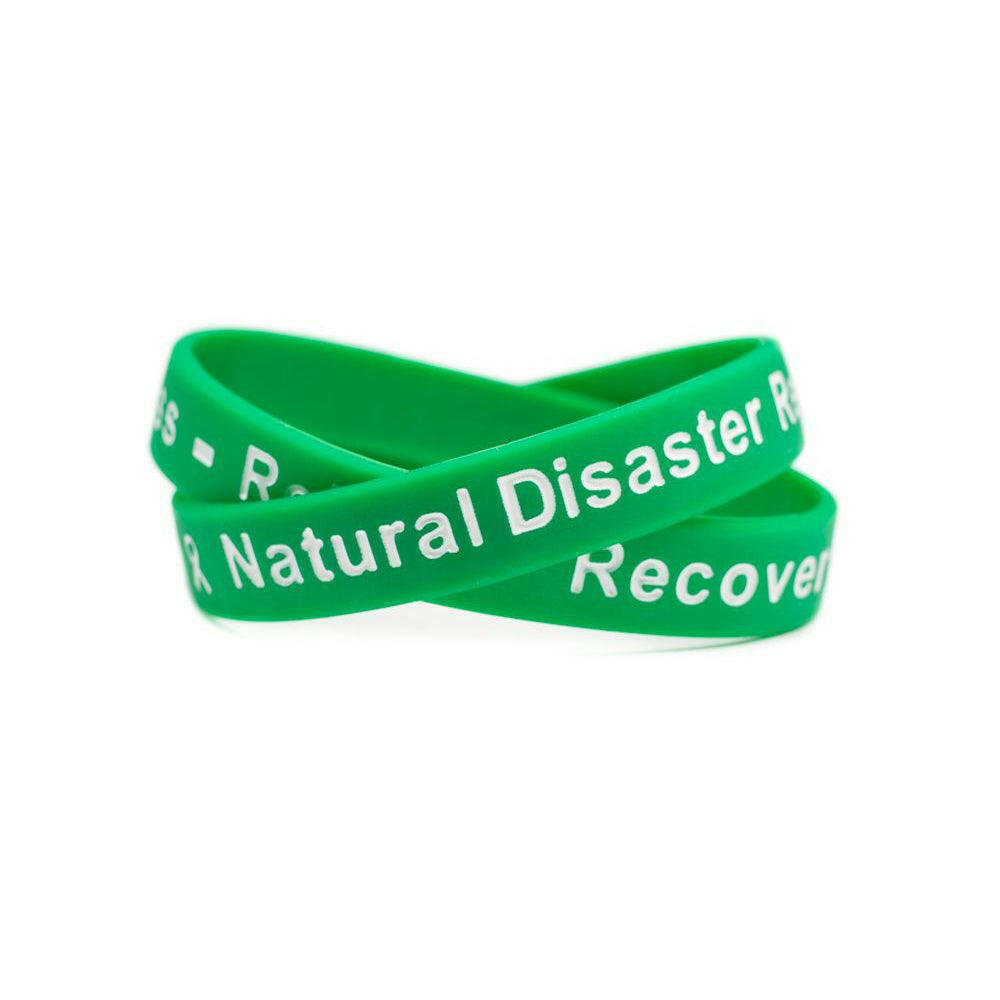 Natural Disaster Readiness - Relief - Recovery green - Adult 8" - Support Store