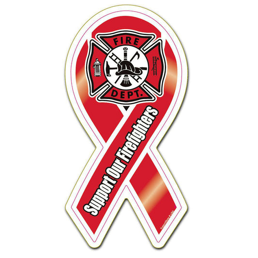 Support Firefighters Ribbon Decal - Support Store