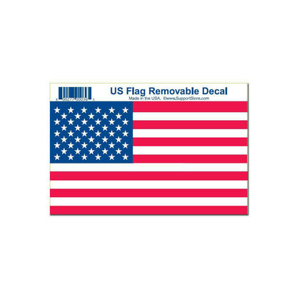 USA American Flag Decal - 4 X 6 inch - Support Store