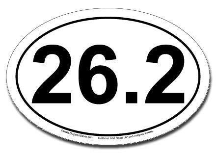 26.2 Marathon Car Magnet - Support Store