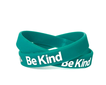 Be Kind Rubber Bracelet Wristband - Adult 8" - Support Store