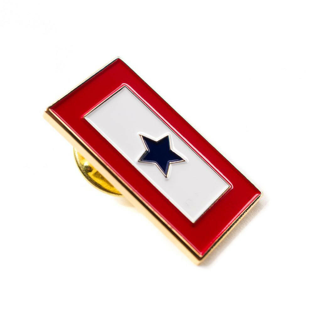 Blue Star Service Banner Lapel Pin - Support Store