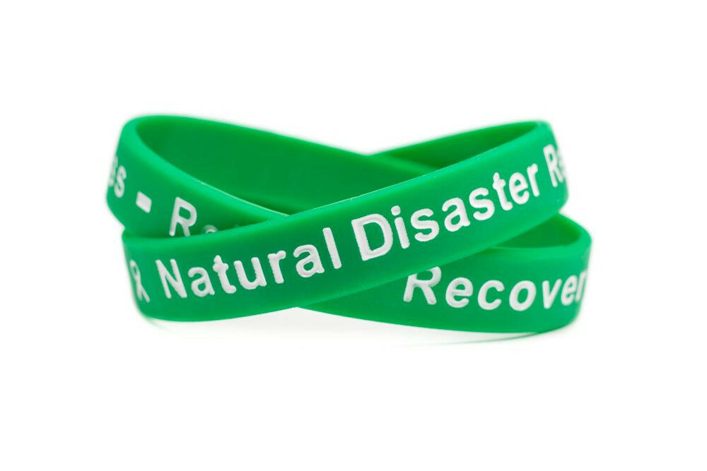 Natural Disaster Readiness - Relief - Recovery green - Adult 8" - Support Store