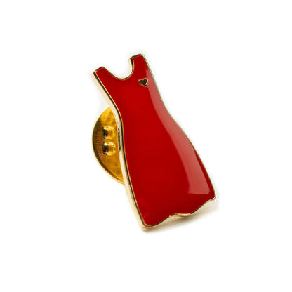 Red Dress Lapel Pin - Support Store