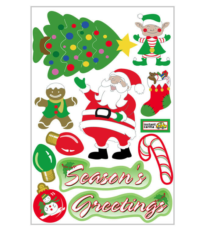 Season's Greetings Holiday Car Magnet Set - Support Store