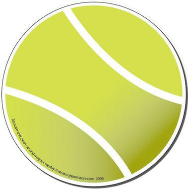 Tennis Ball Car Magnet - Support Store