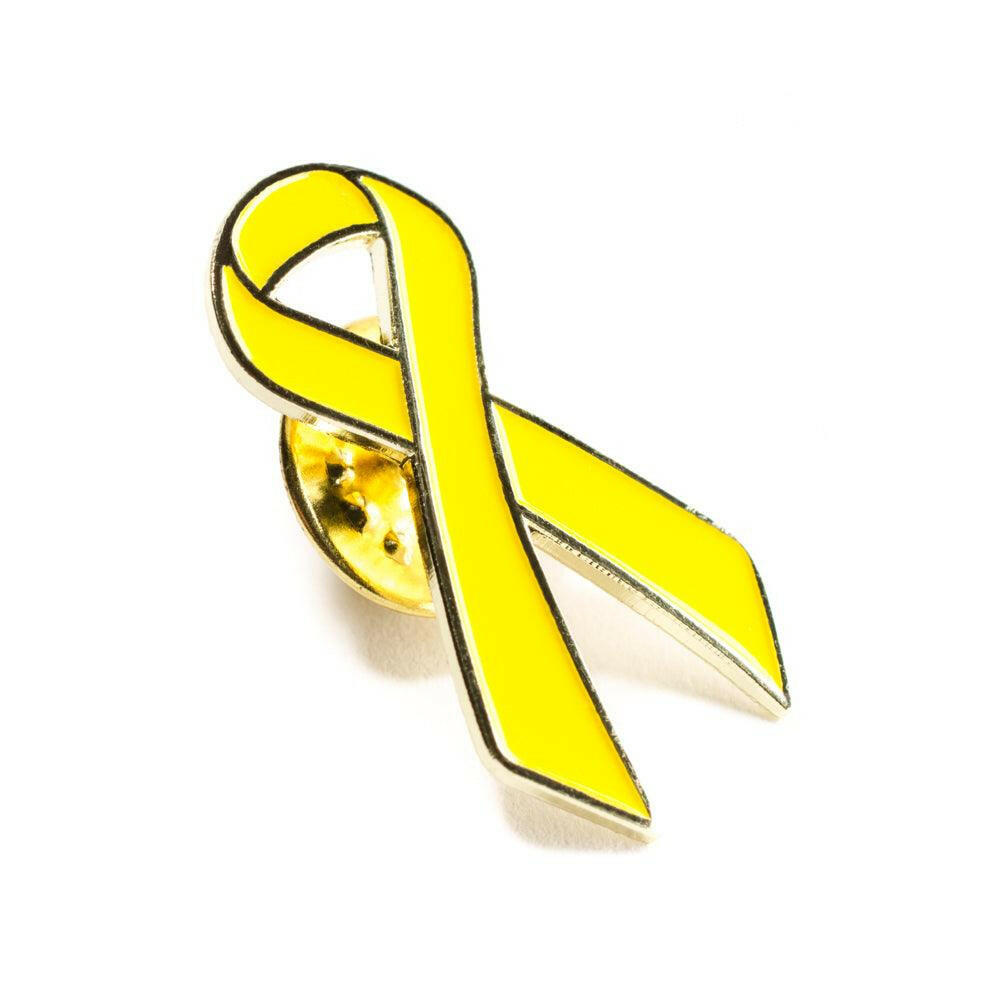 Yellow Ribbon Lapel Pin - Support Store