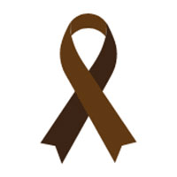 Brown Ribbon - Support Store