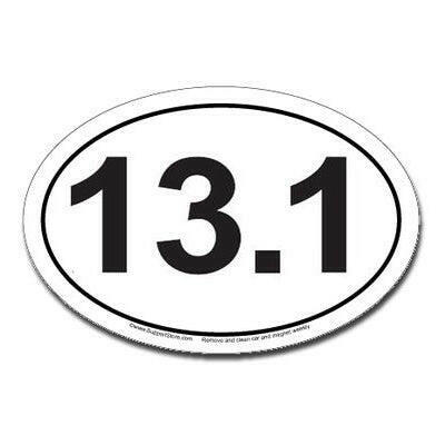13.1 Marathon Car Magnet - Support Store