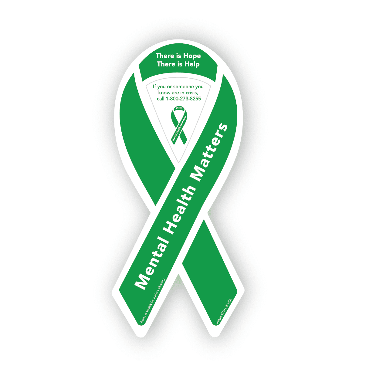 Mental Illness Awareness Ribbon Awareness Ribbons: What Does A Green