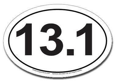 13.1 Marathon Car Magnet - Support Store