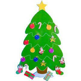 Christmas Tree Refrigerator Magnet Set - Support Store