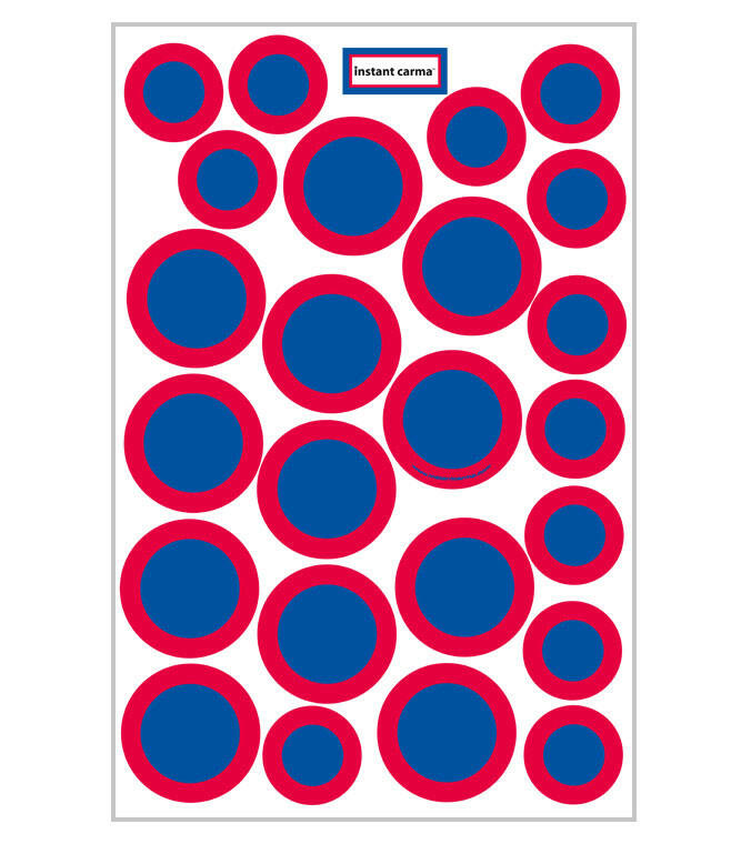 Game Day Dot Magnets - Red & Blue - Support Store