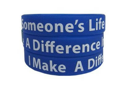 I Make A Difference In Someone's Life Bracelet - Adult 8" - Support Store