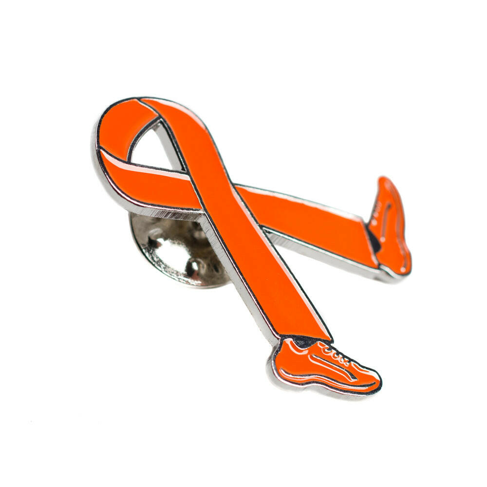 AwarenessOrange Ribbon Walk Run Lapel Pin - Order Now – Support Store