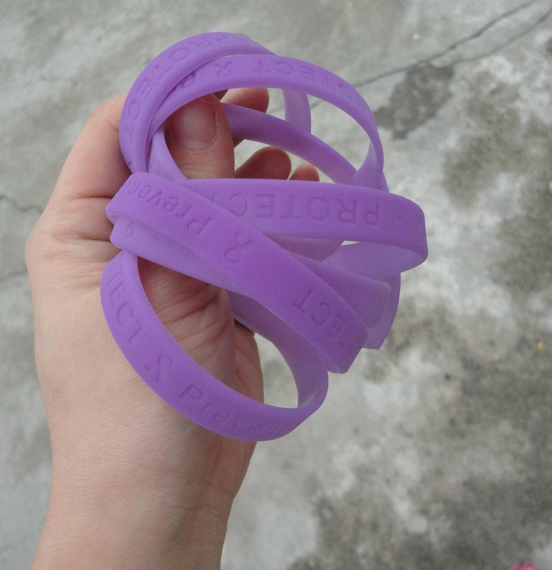 Skin cancer awareness bracelets top